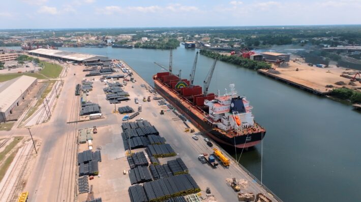 Photo from Enstructure of Houston terminal